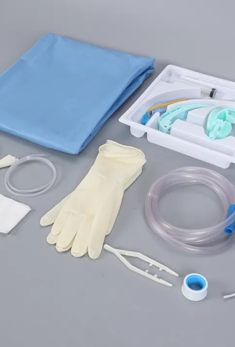 Kit usa e getta per intubazione endotracheale